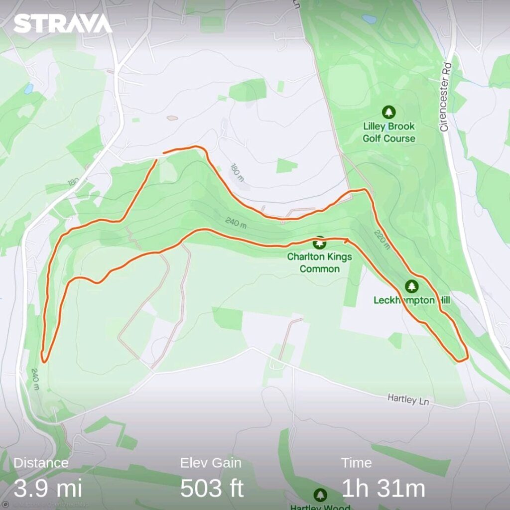 Walk No2 Strava - The Weekend Wanderers